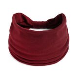 Headbands for Women Cotton Wide Headwrap Yoga Workout Hairbands Elastic Sport Head Bands Turban Bandana Bandage Hair Accessories