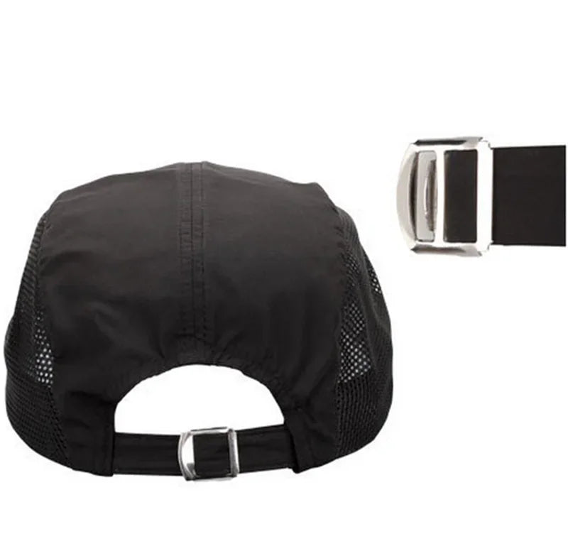 Adjustable Quick Dry Braethable Hat Running Baseball Summer Mesh Cap Visor Sports Cool Fashion Hot Outdoor Popular Men Women
