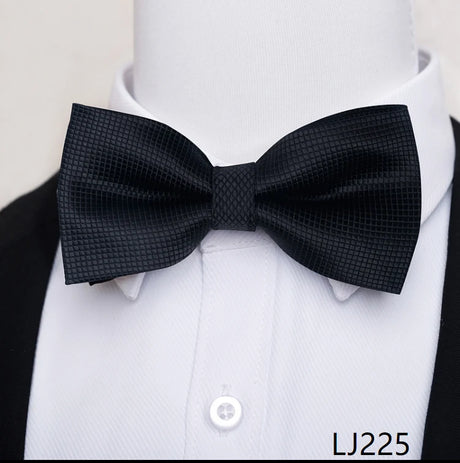 Fashion Brand Brand Silk Bow Tie Dark Blue Man Dot Wedding Accessories lover's day Fit Formal Party