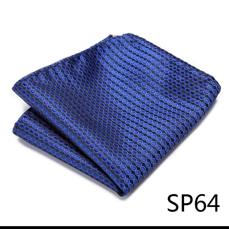High Grade 2023 New Style Hot sale Silk Handkerchief Black Suit Accessories Solid Men Abraham Lincoln's birthday Pocket Square