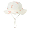 Cartoon Fruits Animals Printed Caps for Baby Boys Girls Cotton Sunshade Outdoor Indoor Hats for Toddlers Newborn Sun Hats
