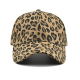 Summer Men Women Baseball Cap Leopard Print Snapback Hat Cotton Adjustable Hip Hop Hat Outdoor Sports Trucker Caps Sun Hats