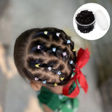 500 Pcs Elastic Hair Ties Stretchable Hair Bands Rubber Bands For Braiders Hair Elastics Hair Care Styling Tools