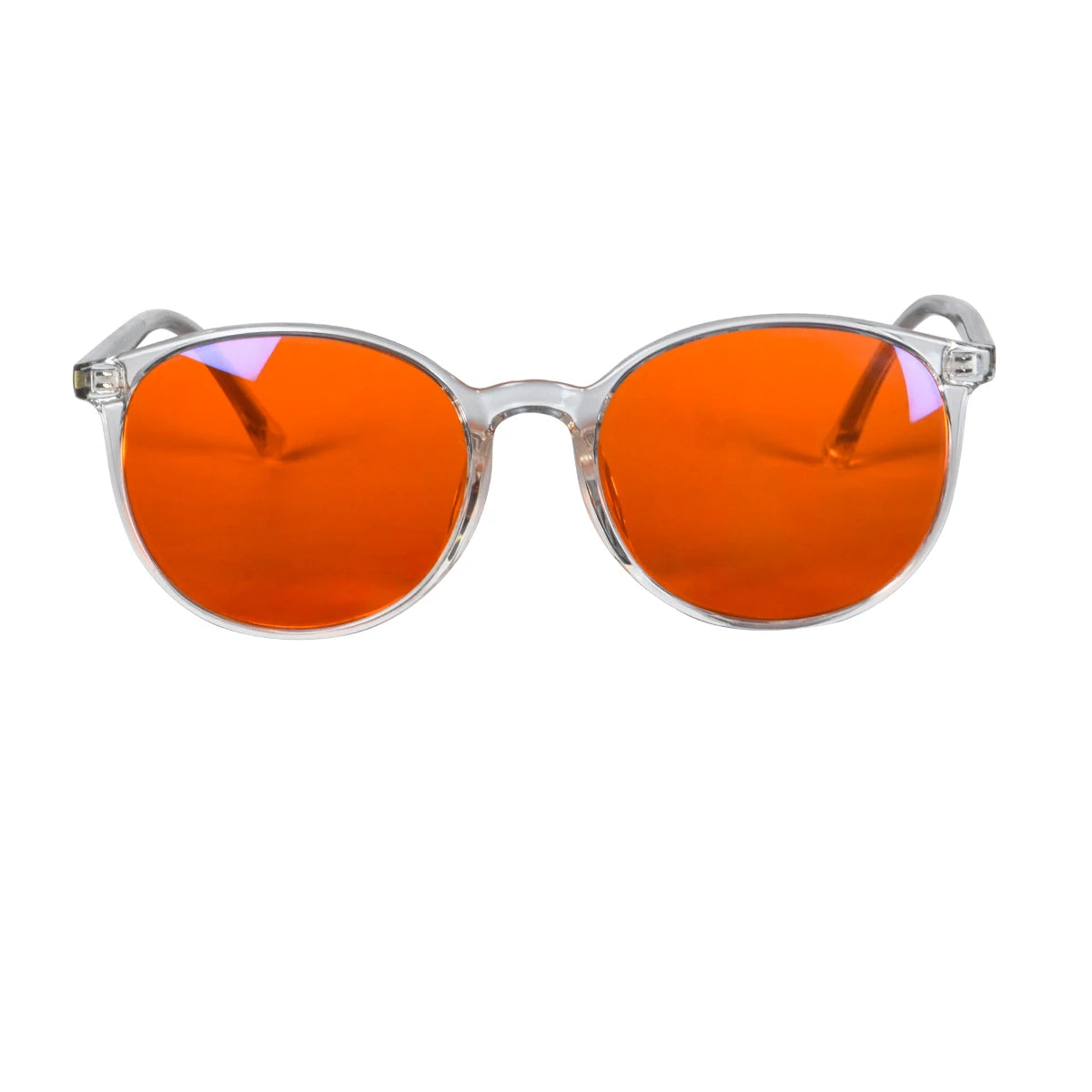 red glasses red blue light glasses for better sleep blue light blocking glasses orange lenses Tr90  women eyeglasses SH2022
