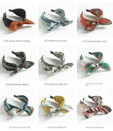 Women Hairbands Wide Female boho ties headband accessories Bow Hair Hoops Headwear Floral Hair Accessories Girl Head Band Lady