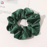 Silk Hair Scrunchies Elastic Hair Bands Not Hurt Hair Women Elegant Headwear Hair Ties Ponytail Holder Hair Rope Rubber Bands