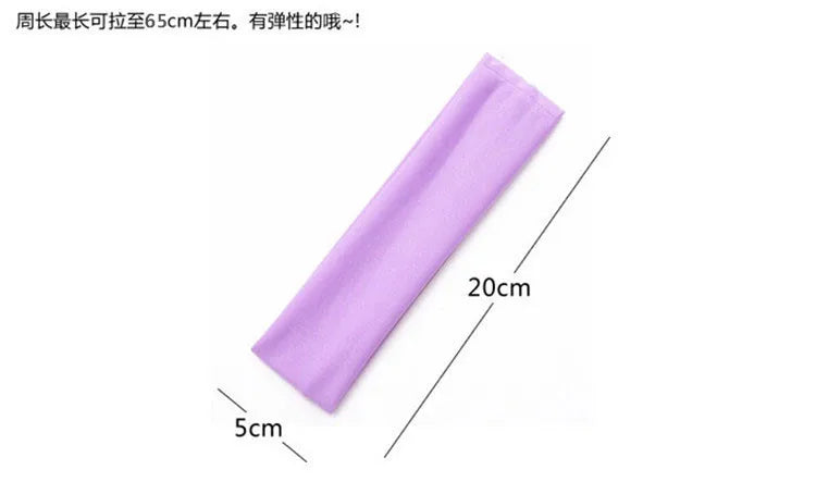 Fashion Sports Headbands for Women Solid Elastic Hair Bands Running Fitness Yoga Hair Bands Stretch Makeup Hair Accessories Hot