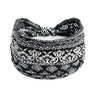 Fashion Boho Ethnic Style Headbands Vintage Knot Elastic Turban Headwrap For Women Girls Hair Band Soft Bandana Hair Accessories