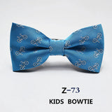 53 Color Children's Bow Tie Fashion Jacquard Baby Neckties Tie Baby Kid Kids Classical Pet Striped Butterfly Elastic Cord BowTie