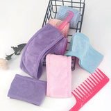 Face Headbands For Women Fleece Hair Bands Wide Hairband Yoga SPA Bath Wash Face Headband Makeup Shower Skincare Headband