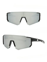 New Style Wrap-around Fashion Sports Glasses For Men And Women,Mirrored,Reflective Lenses,Outdoor Activities Like Cycling,Skiing