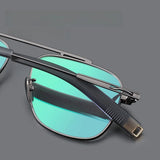 Titanium Double Beam Men's Glasses Frame Fashion Light Luxury Women's Glasses Frame Retro Optical Prescription Glasses Fram 105