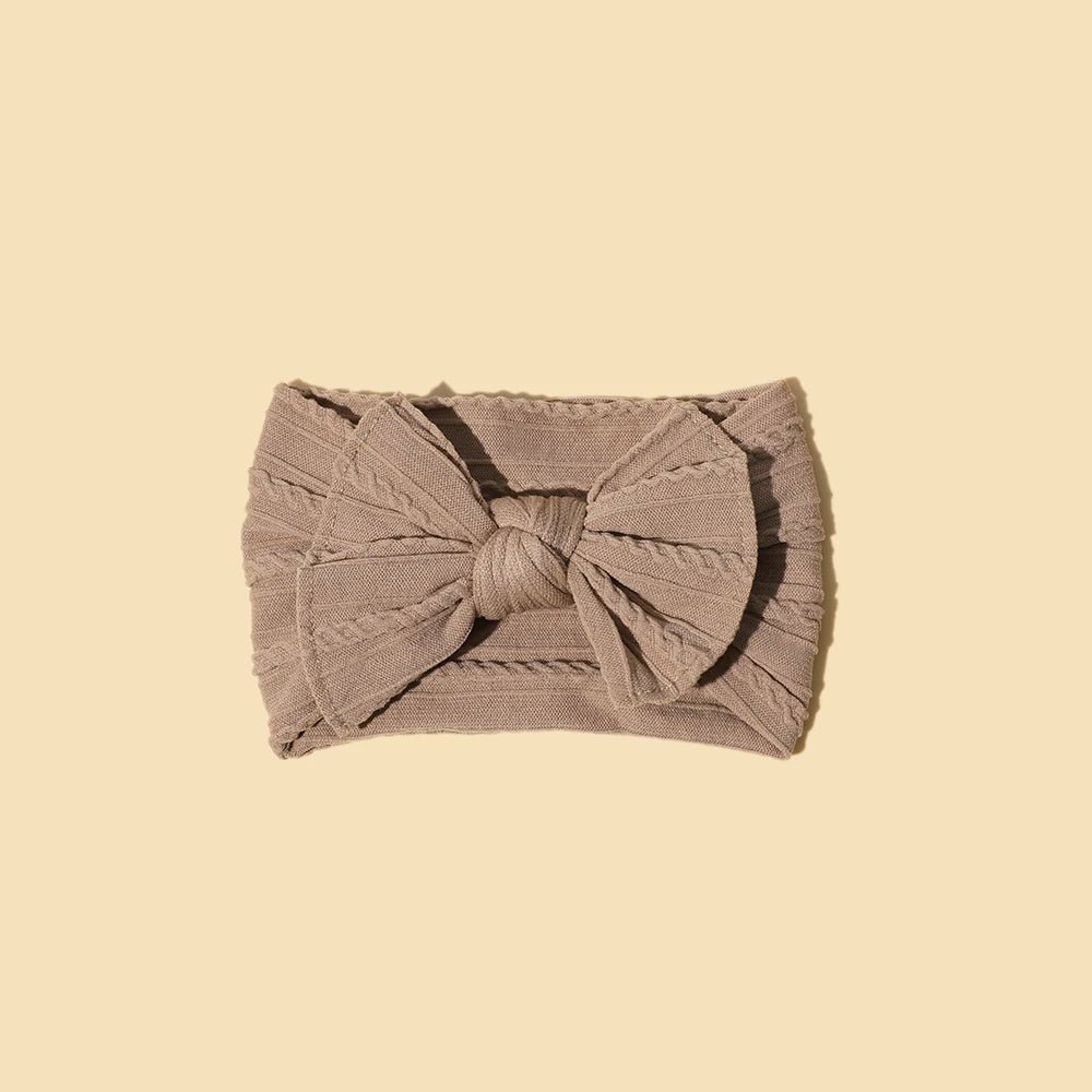 Baby Accessories For Newborn Toddler Kids Baby Girl Boy Headband Nylon Jacquard Hair bandand Solid Colour Elastic Hair Accessori