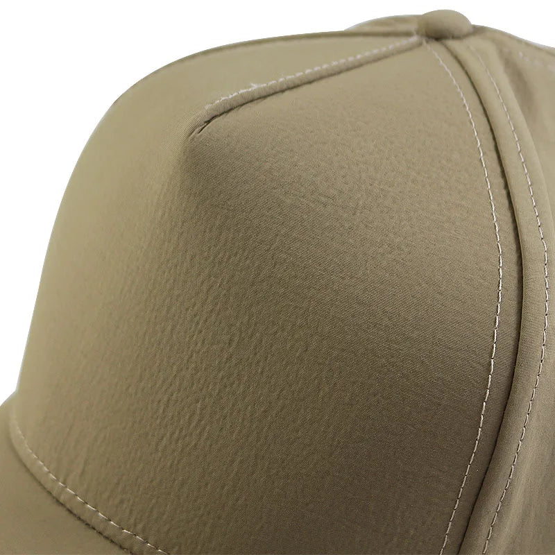 Quick Dry Baseball Hat for Men and Women, Hard Top, High Crown, Sports Hip Hop Caps, Big Head, Outdoor,