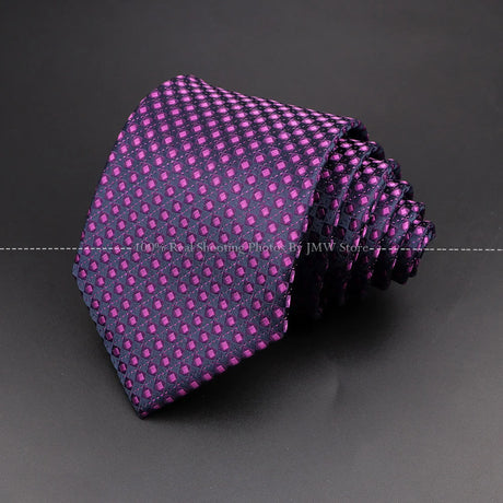 New Design Wedding Men Tie Purple Solid Striped Paisley Flower Neckties Men Business Dropshipping Groom Collar Accessories Gift