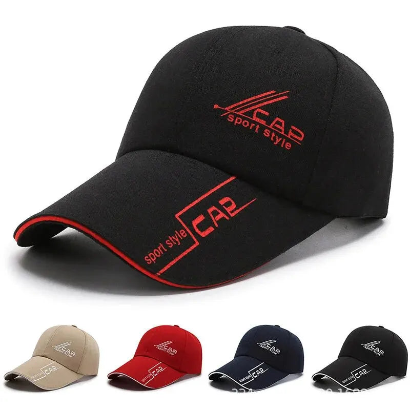 1pc Fashion Men's Baseball Hat Personalized Letter Printed Duck Tongue Hat Outdoor Leisure Baseball Hat for Unisex
