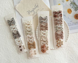10Pcs/Lot Children's Girl Hairpins Cute Headwear Hair Accessories Bow for Babys Scrunchie Hair Clips Kids Barrettes Headwear