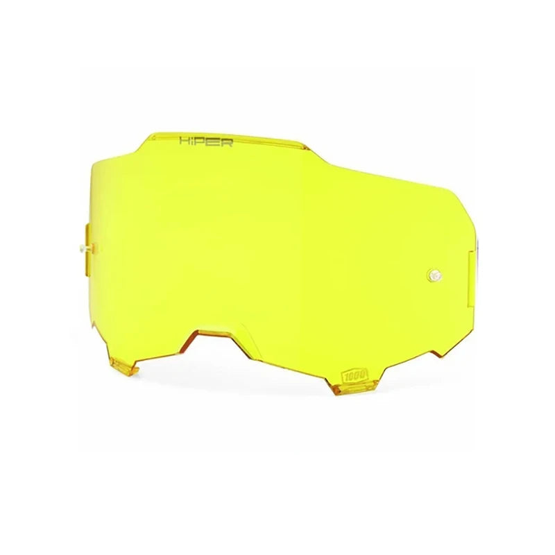Goggle Replacement Lens 100 Glasses HiPER Mirror Lens Motocross Cycling DH Safety Glasses Moto Dirt Bike Goggles lens