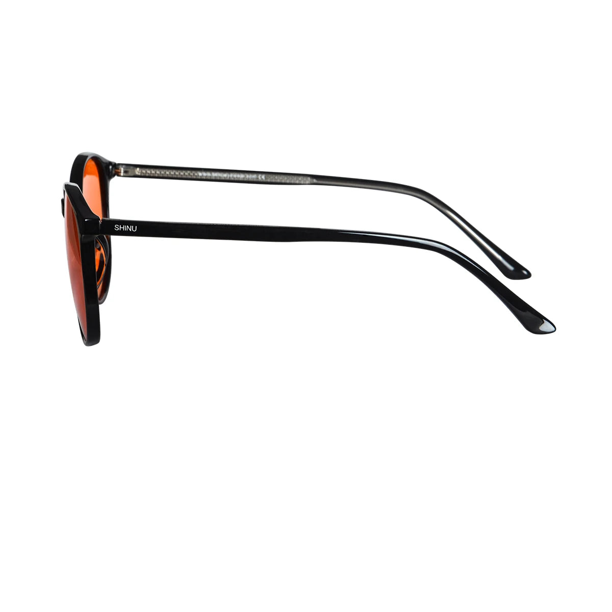 red glasses red blue light glasses for better sleep blue light blocking glasses orange lenses Tr90  women eyeglasses SH2022