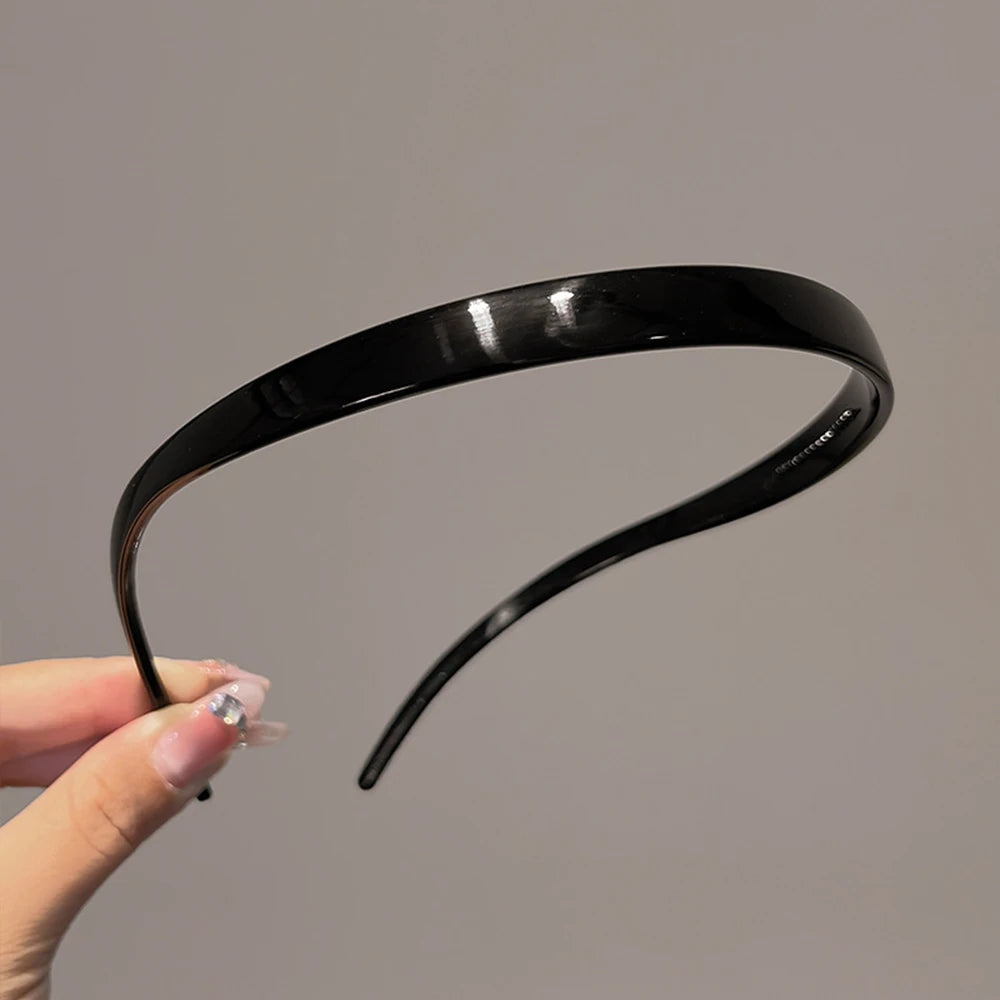Toothed Headband Sunglasses Shaped Headband Transparent Non-slip Hair Hoop Hairstyle Fixing Tool Hair Accessories Hairband