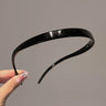 Toothed Headband Sunglasses Shaped Headband Transparent Non-slip Hair Hoop Hairstyle Fixing Tool Hair Accessories Hairband