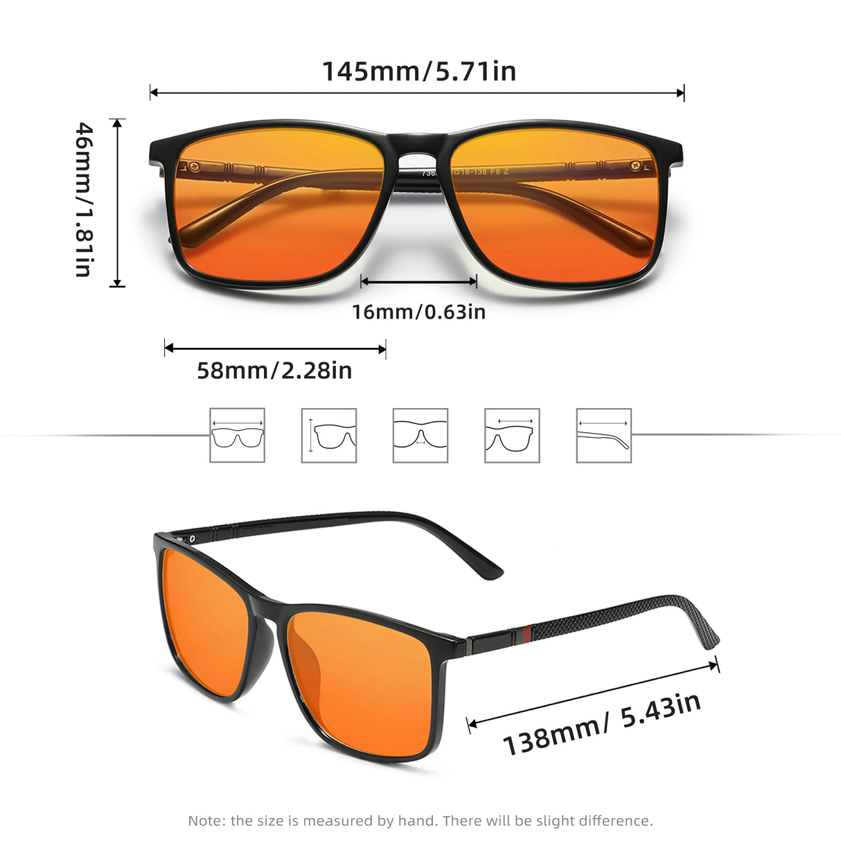 blue light glasses Computer glasses Men Women computer Blue Light Blocking eyeglasses