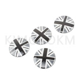 Car Hub Center Cover 4Pcs 52mm 54mm Car Wheel Center Cover Sticker Accessories For Mini Cooper S Jcw One R55 R56 R60 R61 F54