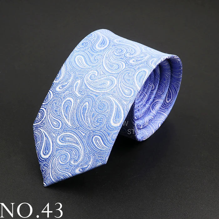 New Design Wedding Men Tie Grey Brown Green Paisley Flower Neckties Men Business Dropshipping Groom Collar Accessories Gift