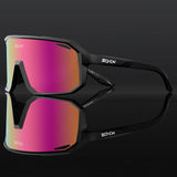 SCVCN New Riding Cycling Sunglasses Outdoor Sports Running Goggles Men's Mtb Bicycle Glasses Women Cycling Eyewear 1 Lens