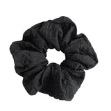 Newest Korean Woman French creases Elastics Hair Band Solid Color Scrunchies Hair Ties Ladies Ponytail Hold Hair Accessories