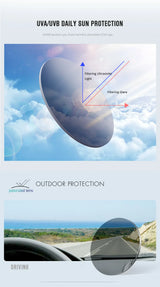 KDEAM Oversized Sunglasses Polarized Photochromic Lenses Night Vision Goggles Designed For Both Men And Women Large Glasses
