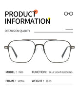 Titanium 3 In 1 New Trend Magnet Glasses Frame With Clip On Glasses Polarized Sunglasses For Men Women Optical Computer glasses