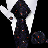 Men Neckties Tie Classic Handkerchiefs Plaid Necktie Cufflinks For Men Blouse Business Wedding Accessories Woman Collar Man Gift