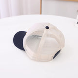 Korean Children 's Sports Hats Toddler Baby Boy Baseball 2024 Summer Embroidered Excavator Outdoor Kids Hip Hop Caps Adjustable