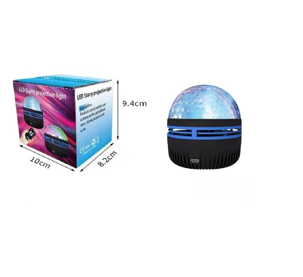 LED Night Light Water Pattern Projection Effect Lamp Children's Bedroom Decoration Projection Lamp Birthday Party Decoration