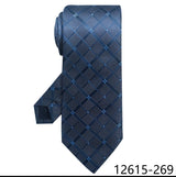 100% Silk Brand Purple Tie Men Necktie High Quality Mix Colors Silk 7.5 cm Gravatas Accessories Wedding April Fool's Day