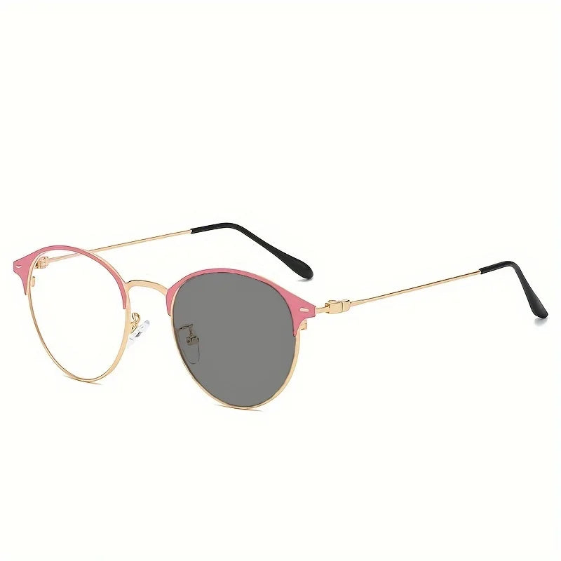 Blue Light Blocking Glasses  Polarized Sunglasses TR Frame UV400 Protection Unisex Fashion Eyewear Anti Glare Two Tone Injection