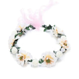 Headband Fashion Headdress New Hair Hoop Bride Wedding Floral Tiara Headband Women Headwear Flower Crowns Headband Rose Flower