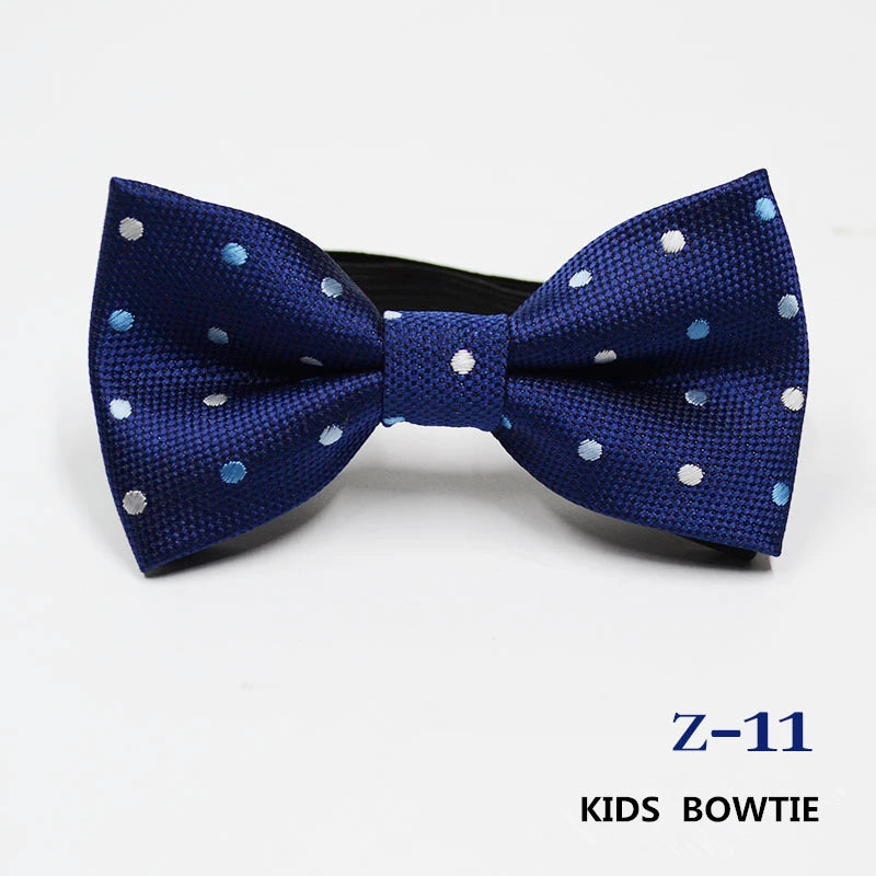 53 Color Children's Bow Tie Fashion Jacquard Baby Neckties Tie Baby Kid Kids Classical Pet Striped Butterfly Elastic Cord BowTie