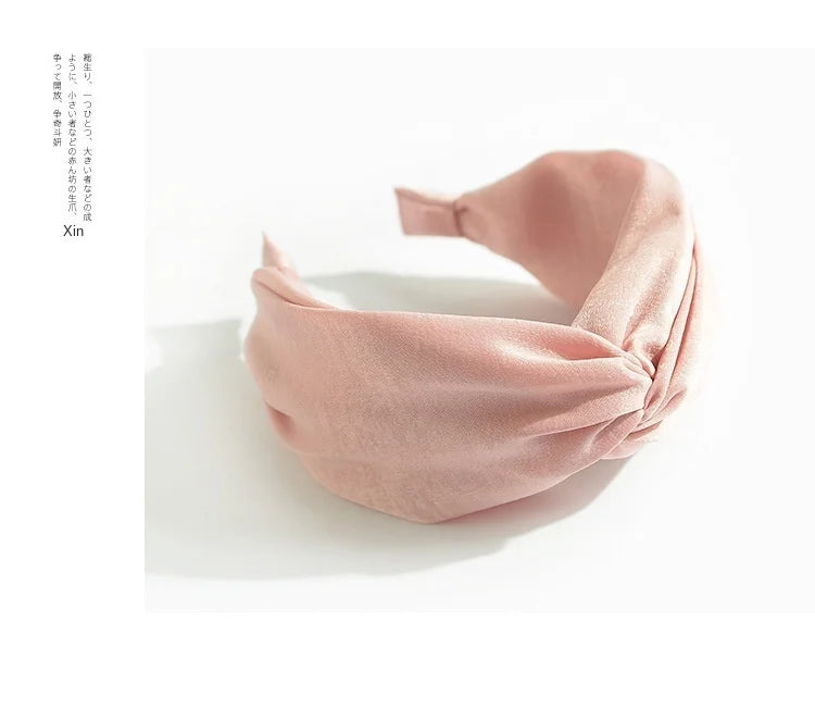 Women Hairbands Wide Female boho ties headband accessories Bow Hair Hoops Headwear Floral Hair Accessories Girl Head Band Lady