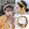 Cross elastic headband chiffon silk headband ladies headband hair accessory sports face wash