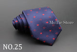 Cute Cartoon Pattern Animal Floral Printed Tie For Men Narrow Slim NeckTie Wedding Red Navy Party Ties Cravat Accessories Gifts