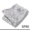 Pocket Square Handkerchief Nice Handmade Woven 100% Silk Hanky Pocket Square Printed  hombre Pink Office Clothing accessories