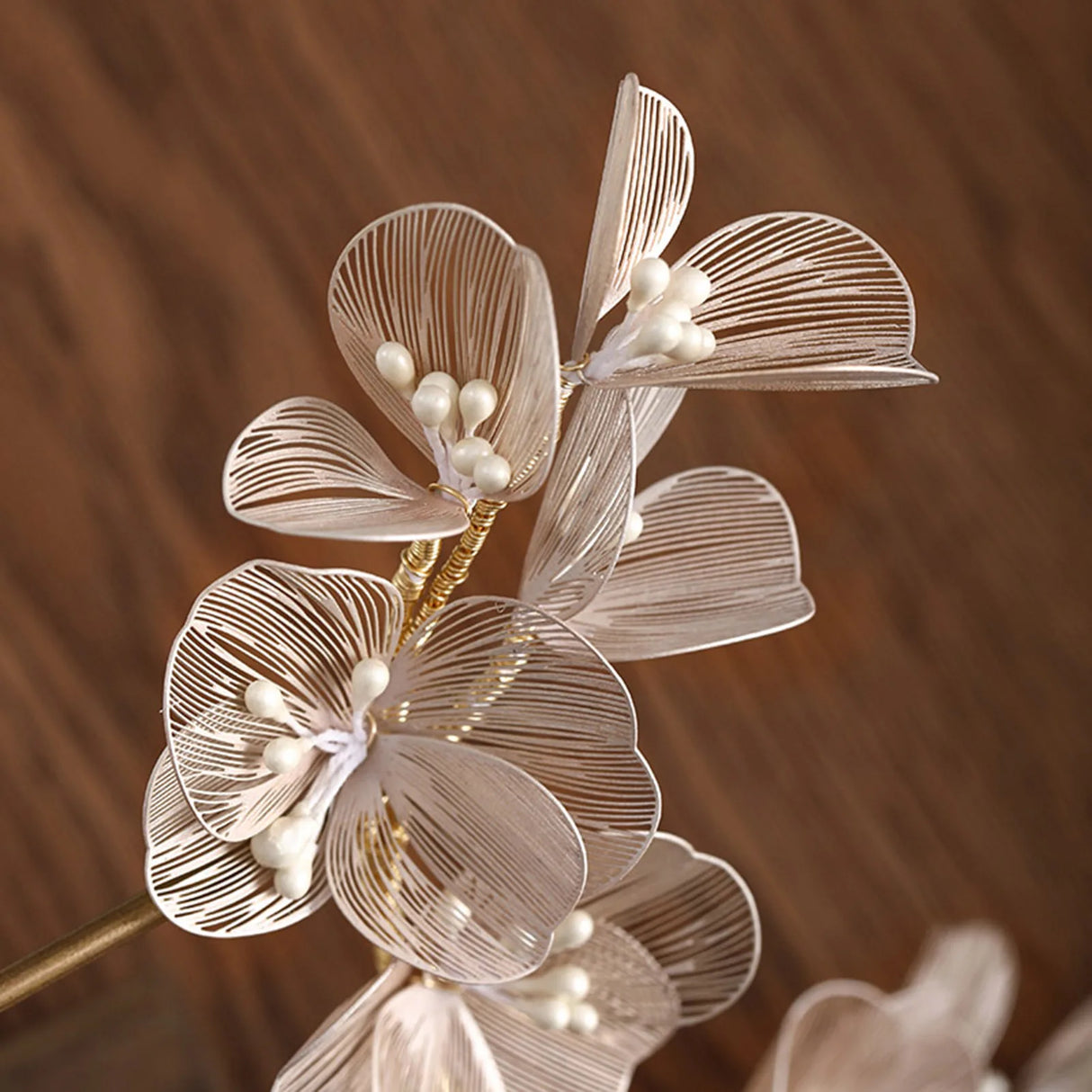 Female Wedding Headband Party Prop Flower Hair Accessories Banquet Headwear Masquerade Prom Hairband Bride Hair Jewelry Gifts