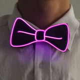 LED Acrylic Bow Tie Light up LED Men Bow Tie Luminous Bow tie Costume Men Ties DJ Dance Glow Decoration Novelty Gift LED Cravat