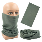Outdoor Magic Bandana Solid Neon Color Cycling Hiking Scarves Headband Polyester Fashion Neck Cover Fishing Windproof Face Mask