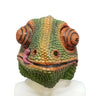 New Arrival Funny Chameleon Full Face Reptile Cosplay Headgear Latex Animal Mask Purim Halloween Carnival Party Props MN5