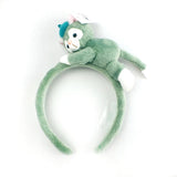 Mickey Minnie Ears Headband Cartoon Animal Plush EARS COSTUME Hallowmas Headband Cosplay Plush Gift Doll Girls Party Hair band