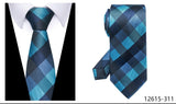 100% Silk Brand Purple Tie Men Necktie High Quality Mix Colors Silk 7.5 cm Gravatas Accessories Wedding April Fool's Day