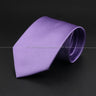 New Design Wedding Men Tie Purple Solid Striped Paisley Flower Neckties Men Business Dropshipping Groom Collar Accessories Gift